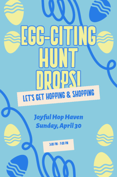 Online Flyer Design Creator an Easter Exclusive Promo