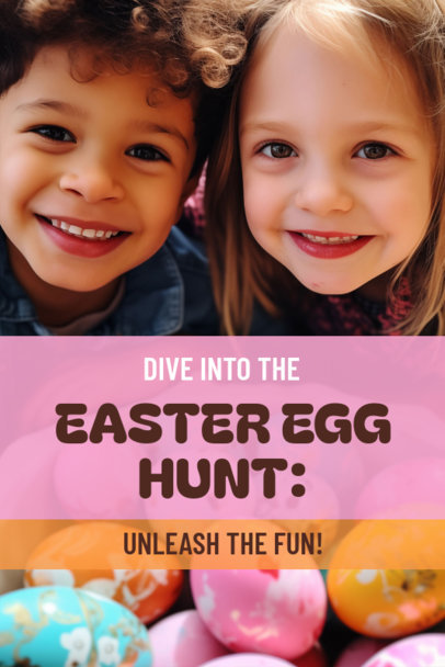 Pinterest Pin Template With Ideas for DIY Easter Egg Hunt Ideas 1885n-6178