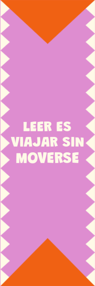 Bookmark Design Creator Featuring a Beautiful Phrase About Reading 6174o