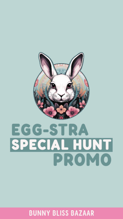Instagram Story Creator for a Special Easter Discount Promo