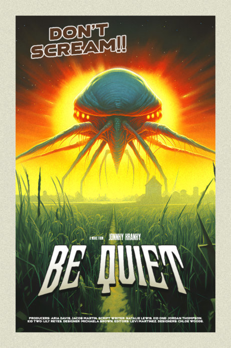 Placeit - Poster Design Maker with an Illustrated Alien Creature ...
