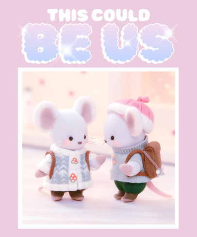 T-Shirt Design Creator Featuring a Sweet Quote Inspired by Ternurines