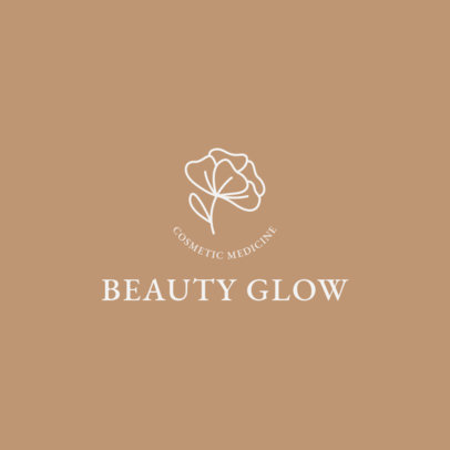 Logo Generator With a Rose Icon for a Cosmetic Medicine Center