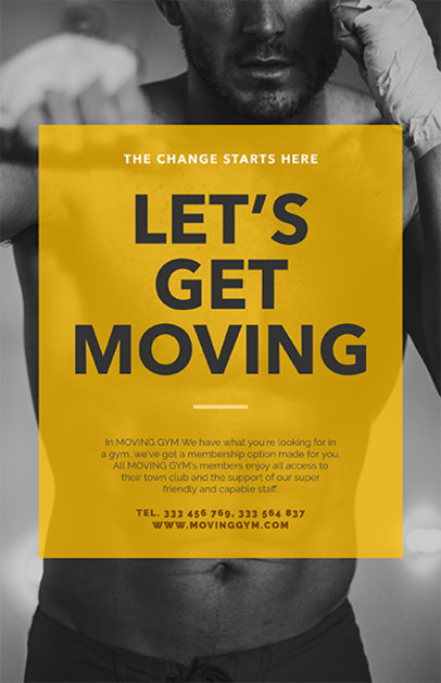 Flyer Maker to Design Gym Flyers