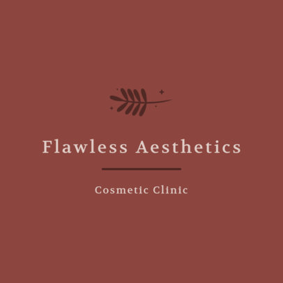 Logo Maker for an Aesthetic Cosmetic Clinic