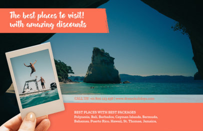 Horizontal Flyer Maker for Travel Agencies