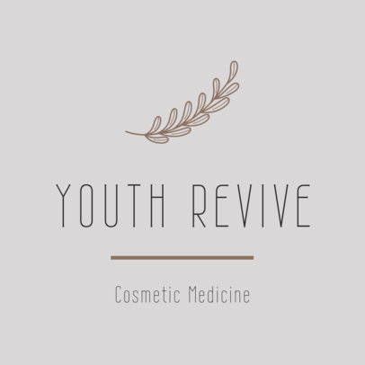 Logo Generator With an Elegant Style for a Skincare Medical Center