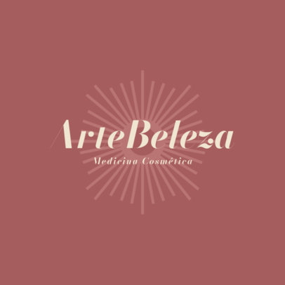 Logo Maker Featuring a Nice Aesthetic for a Cosmetic Medical Center