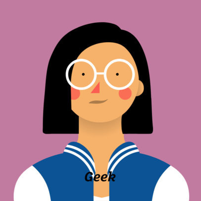 Avatar Generator for Short Straight Hair