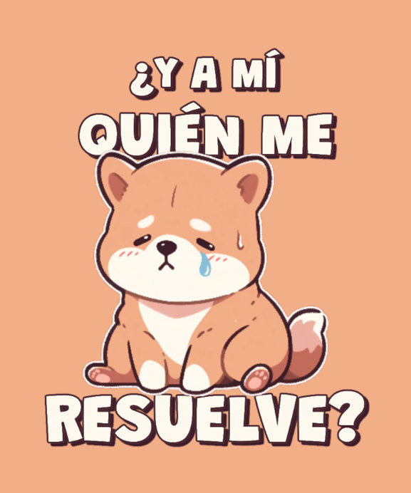 T-Shirt Design Template With a Cute Puppy and a Resolving Quote