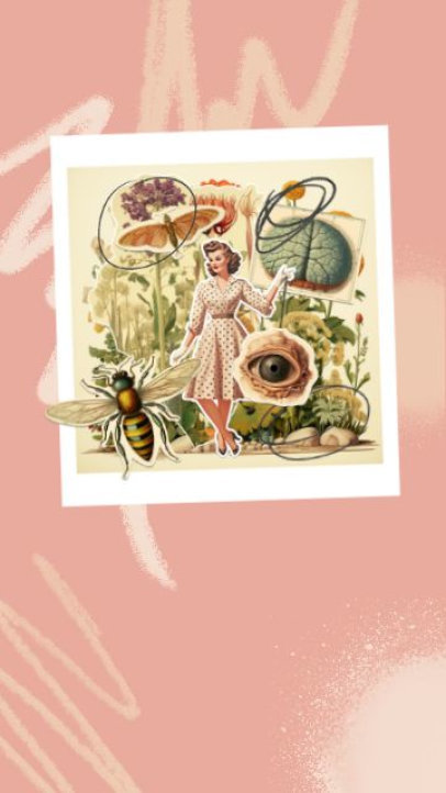 Collage-Themed Spotify Canvas Video Generator for a Musician 7603