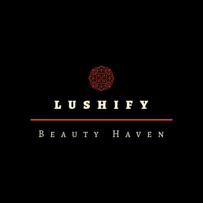 Beauty Clinic Logo Maker Featuring a Graphic with an Elegant Aesthetic