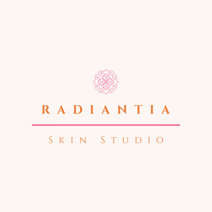 Placeit - Online Logo Template for a Skin Studio Featuring an Abstract Icon