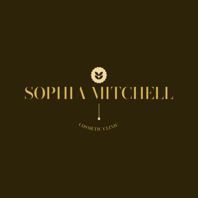 Beauty Clinic Logo Generator Featuring an Elegant Typography