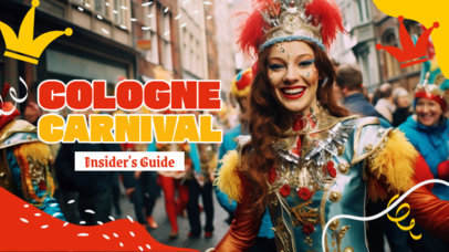 Cologne Carnival YouTube Thumbnail Maker Featuring an Insider's Guide