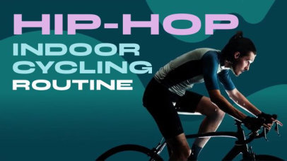 Intro Video Maker to Promote an Indoor Cycling Studio