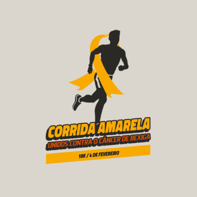 Logo Generator for a 10K Fundraising Race to Fight Against Cancer  6321b