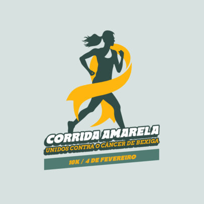 Logo Creator for a Charity Race to Fight Against Bladder Cancer 6321h