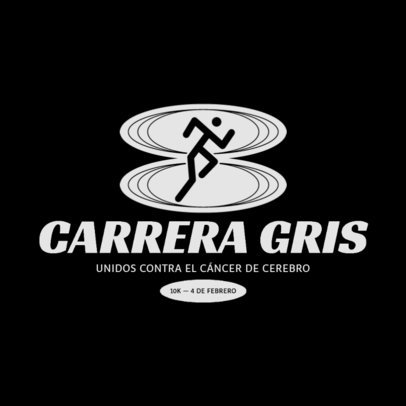 Logo Maker for a Sports Run to Raise Brain Cancer Awareness