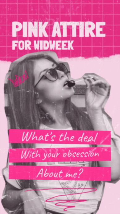 Instagram Story Video Creator Featuring a Quote for Mean Girls-Inspired Fanatics