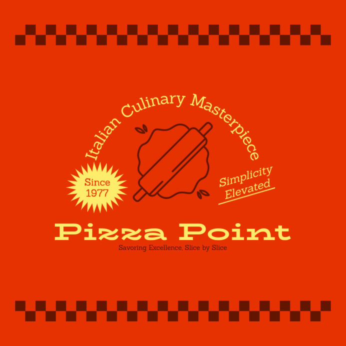 Italian Restaurant Logo Creator Featuring Retro-Style Typographies
