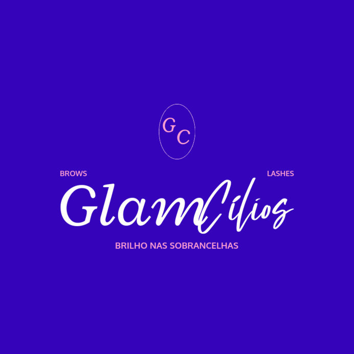 Logo Generator for a Brows and Lashes Studio Featuring a Monogram