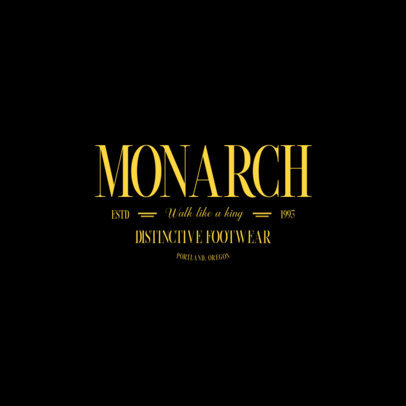 Modern Logo Template for a Stylish Footwear Store