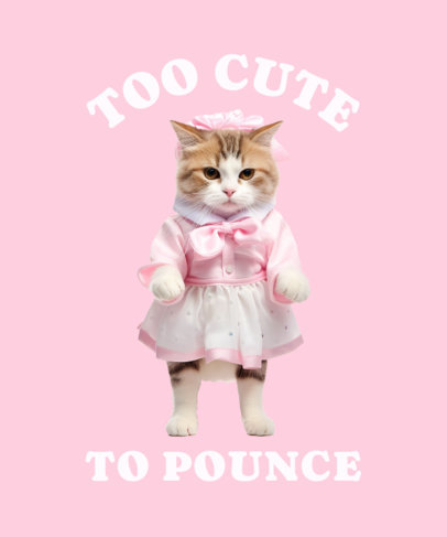 Funny T-Shirt Design Generator for Cat Memes Enthusiasts