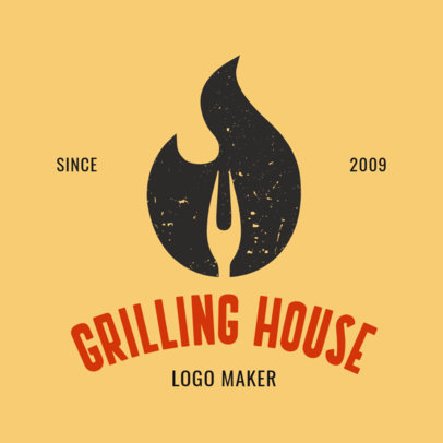 Online Logo Maker for a Grill Restaurant 
