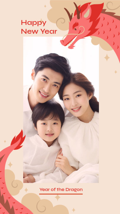 Instagram Story Maker to Wish a Happy New Year of the Dragon 6247