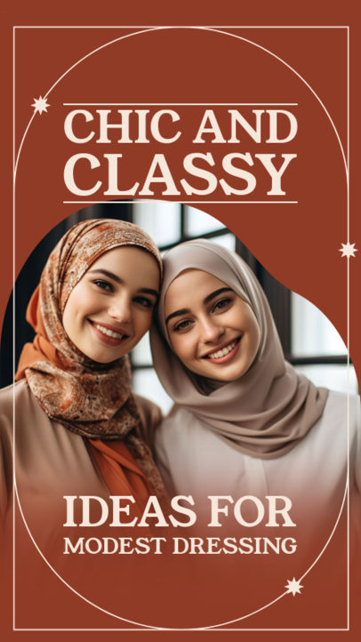Instagram Story Maker for Chic and Classy Modest Outfit Ideas 5774k-6251