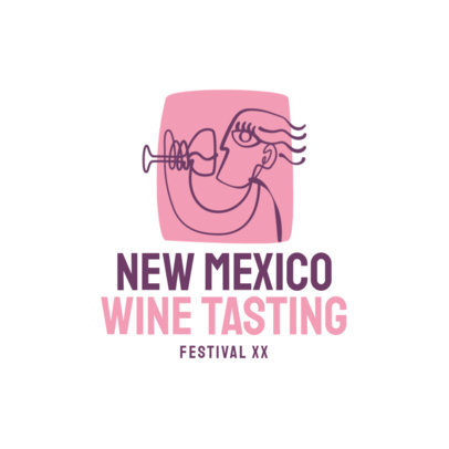 Logo Creator for a Wine Tasting Fest