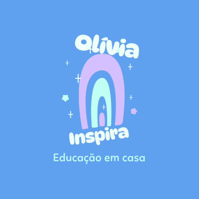 Kids Educational Center Logo Template with a Rainbow Drawing