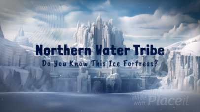 Trendy Intro Video Creator Featuring a Theme Inspired by The Last Airbender TV Show
