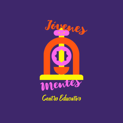 Early Education Center Logo Generator with Colorful Shapes