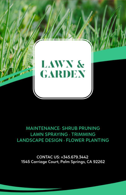 Landscape Design Online Flyer Maker