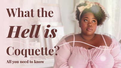 Coquette-Inspired Intro Video Creator for a Fashion Vlog 7774