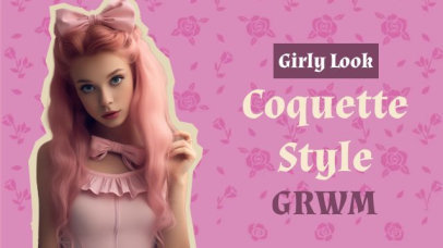 Girly Intro Video Generator for a Coquette-Inspired Style 7776