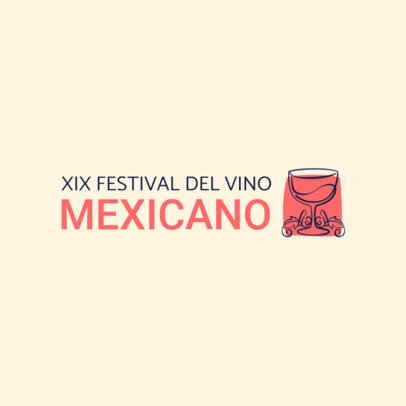 Logo Creator for a Mexican Wine Festival