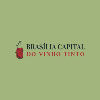 Logo Creator for a Brazilian Red Wine Tasting Fest Event