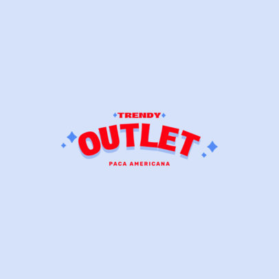 Logo Generator for a Second-Hand Clothing Outlet Business