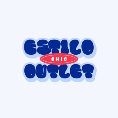 Logo Template for a Chic-Styled Second-Hand Outlet 