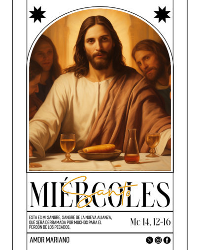 Instagram Post Maker for Holy Week Featuring a Christian Theme