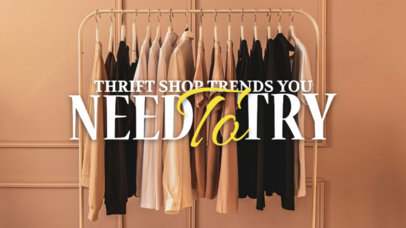 YouTube Thumbnail Generator for Thrift Shop Trends