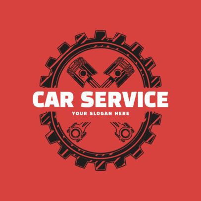 Online Logo Maker for a Car Service Shop