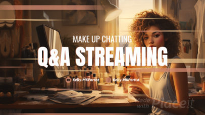 Q&A Twitch Screen Video Maker With a Chatting Theme