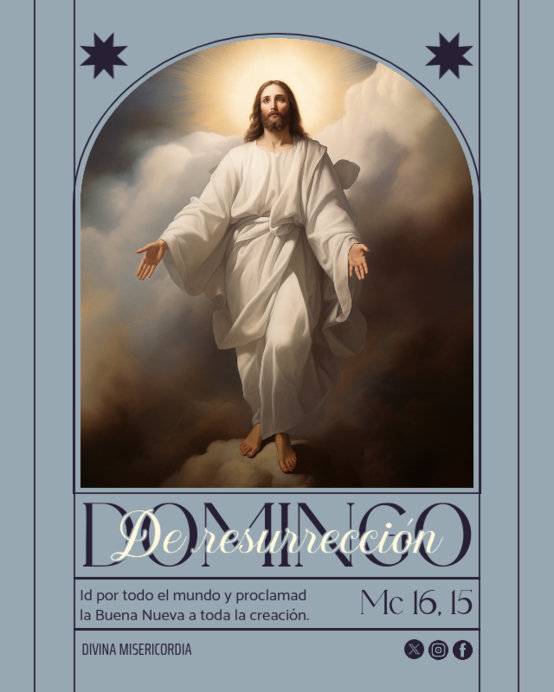 Instagram Post Maker With a Quote for Christian Easter for Resurrection Sunday