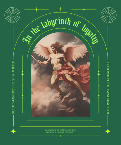 Saltburn-Inspired T-Shirt Design Maker Featuring a Film Quote