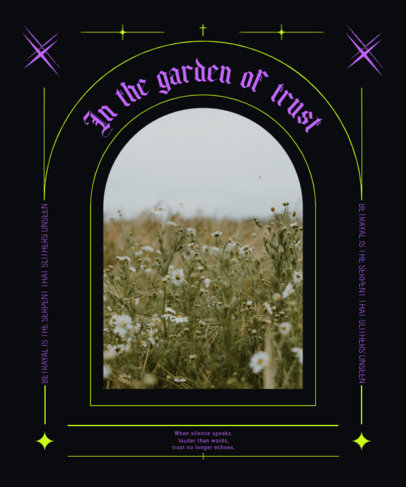 Illustrated T-Shirt Design Creator Featuring a Saltburn-Inspired Graphic