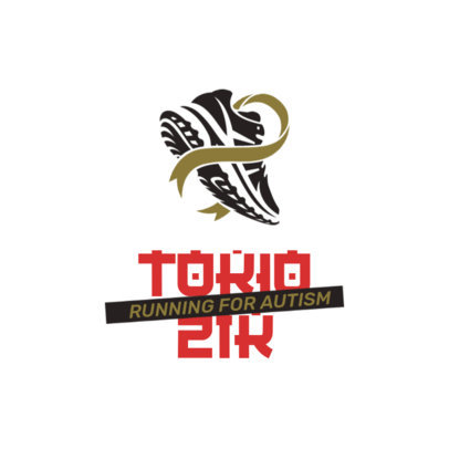 Autism Race Logo Creator Featuring a Sneaker Graphic with a Ribbon